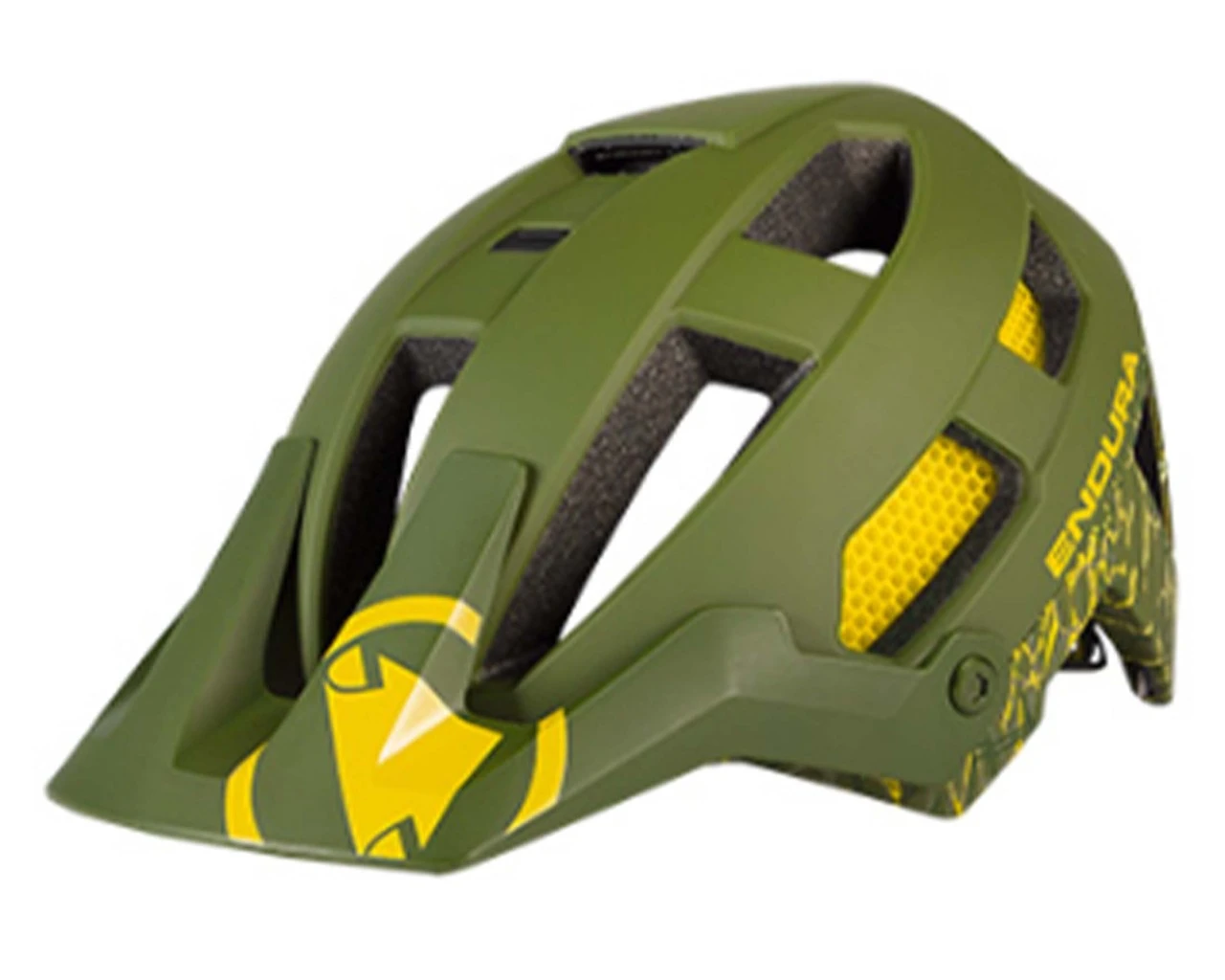 Endura SingleTrack Helm | Olive Green 3 Endura SingleTrack Helm | Olive Green