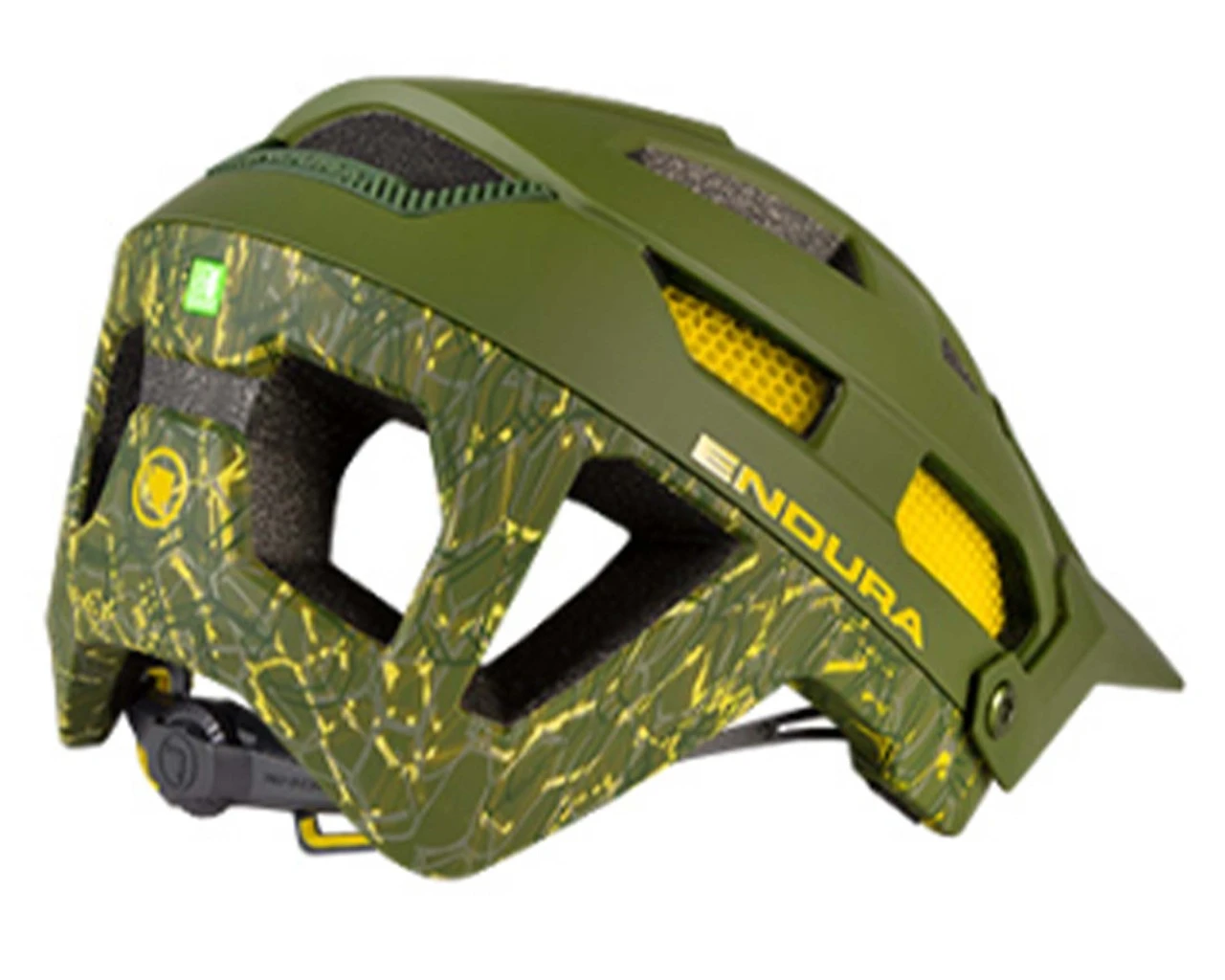 Endura SingleTrack Helm | Olive Green 4 Endura SingleTrack Helm | Olive Green – Bild 2