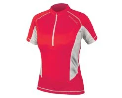 Endura Womens Pulse Jersey Kurzarm | Cerise