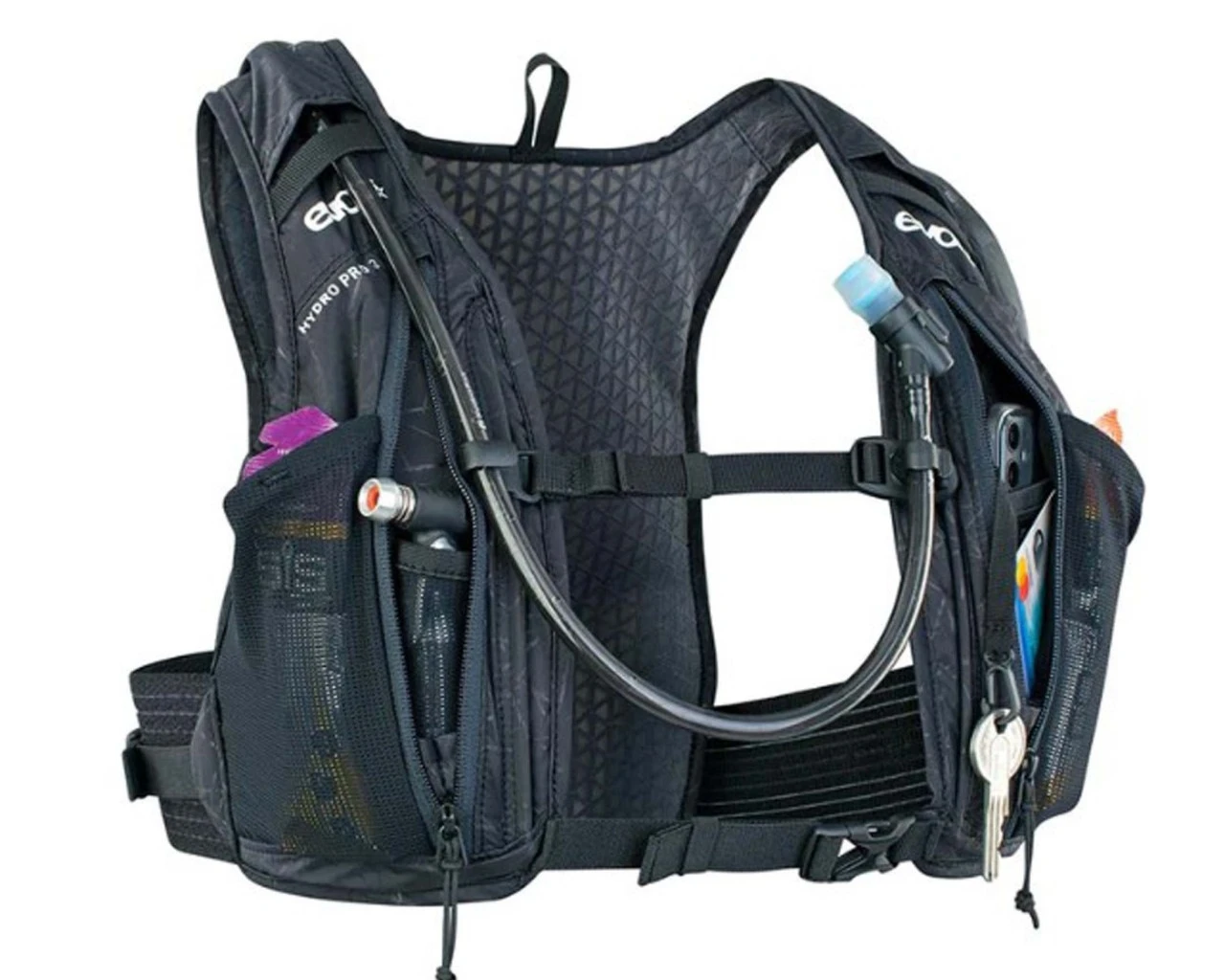 Evoc Hydro Pro 1.5 + 1.5 Liter Bladder Trink-Rucksack | Black – Bild 4