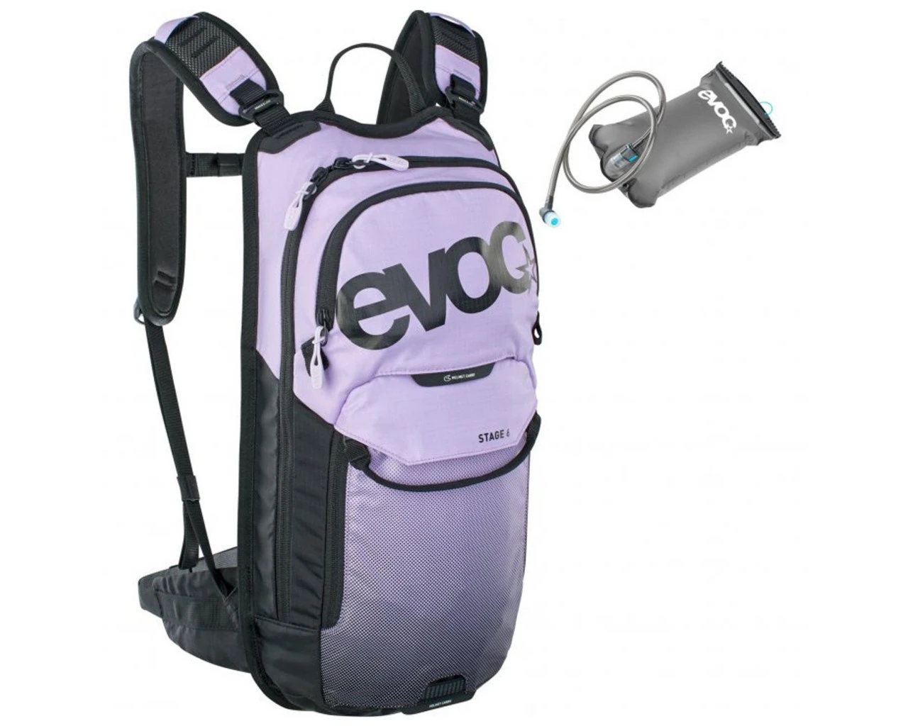 Evoc Stage 6 Liter + 2 Liter Bladder Fahrrad Rucksack | Multicolour