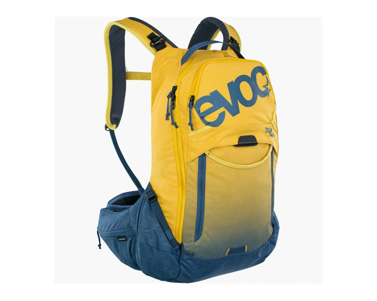 Evoc Trail Pro 10 Liter Protektorrucksack | Curry-denim