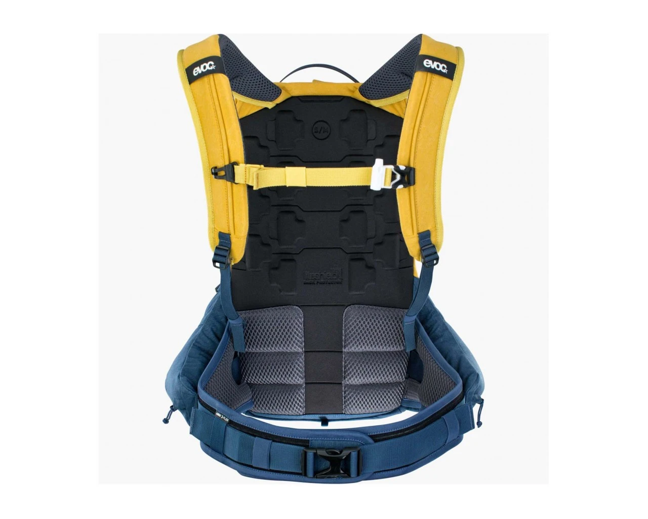 Evoc Trail Pro 10 Liter Protektorrucksack | Curry-denim – Bild 3