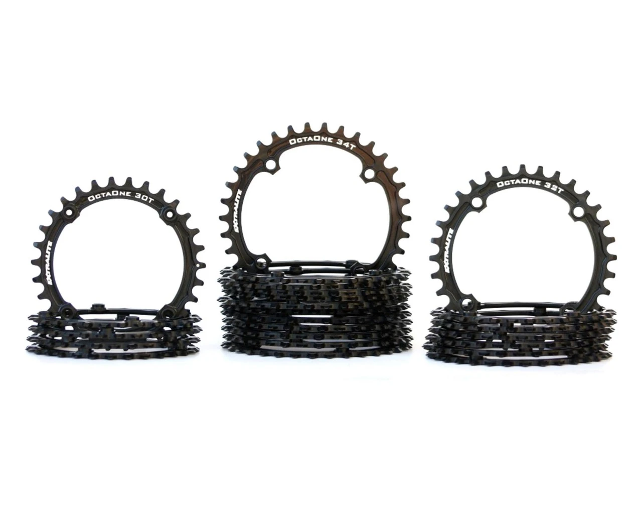 Extralite OctaOne MTB-Kettenblatt 9-/10-/11-fach 104 Mm Lockkreis | Schwarz 4 Extralite OctaOne MTB-Kettenblatt 9-/10-/11-fach 104 Mm Lockkreis | Schwarz – Bild 2