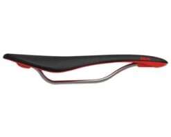 Fabric Scoop Elite Gel Fahrradsattel | Black-neon Red