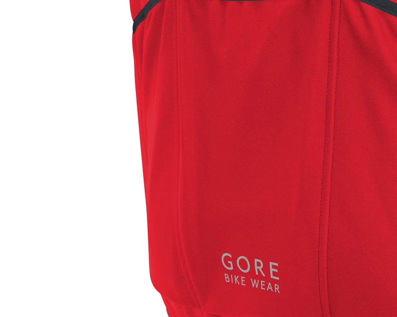 Gore Bike Wear Phantom Plus Windstopper Zip-Off Jacke - Passform Comfort | Rot-schwarz – Bild 7