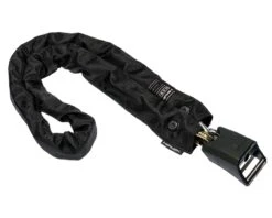 Hiplok Homie - Kettenschloss Silver Level, Ca. 120cm Länge | Black