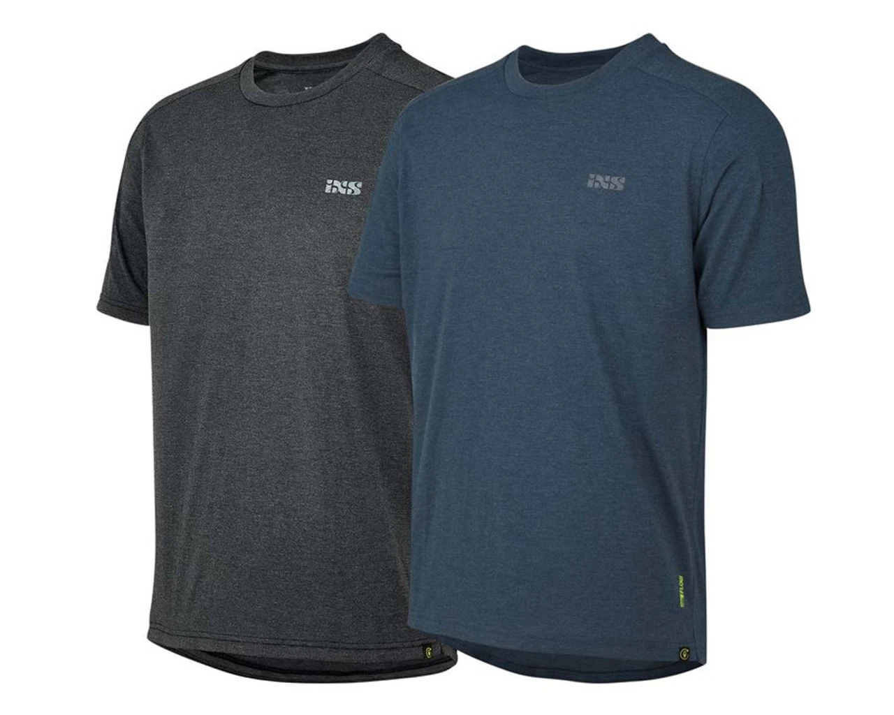 IXS Flow Tech T-Shirt Mit Logo | Marine – Bild 2