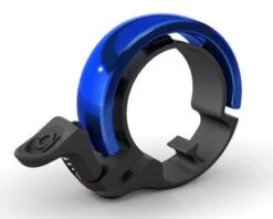 Knog Oi Classic Fahrradklingel - Large | Black-blue