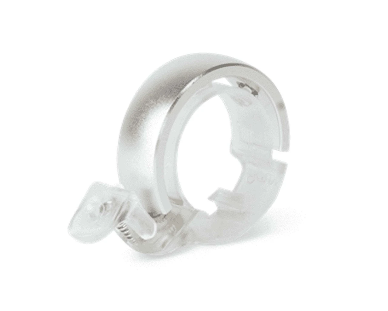 Knog Oi Classic Fahrradklingel - Large LTD Edition | Silver Ghost