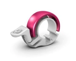 Knog Oi Classic Fahrradklingel - Small | White-pink