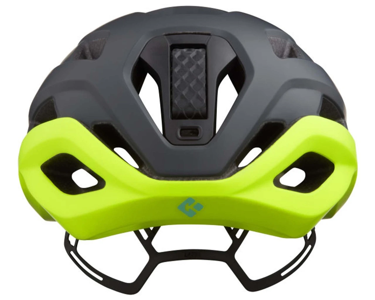 Lazer Strada KinetiCore Rennrad/Gravel Helm | Matte Dark Grey Flash Yellow – Bild 3