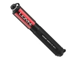 Lezyne Fahrrad Minipumpe Grip Drive HV | Medium Rot