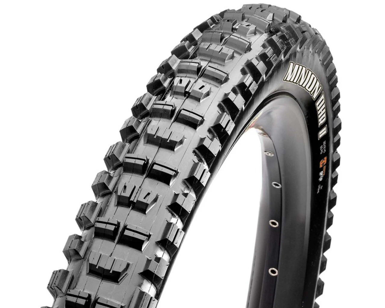 Maxxis Minion DHR II Freeride-Reifen 27.5 X 2.40 Zoll WT TLR 3C MaxxTerra EXO Faltreifen | Schwarz 3 Maxxis Minion DHR II Freeride-Reifen 27.5 X 2.40 Zoll WT TLR 3C MaxxTerra EXO Faltreifen | Schwarz