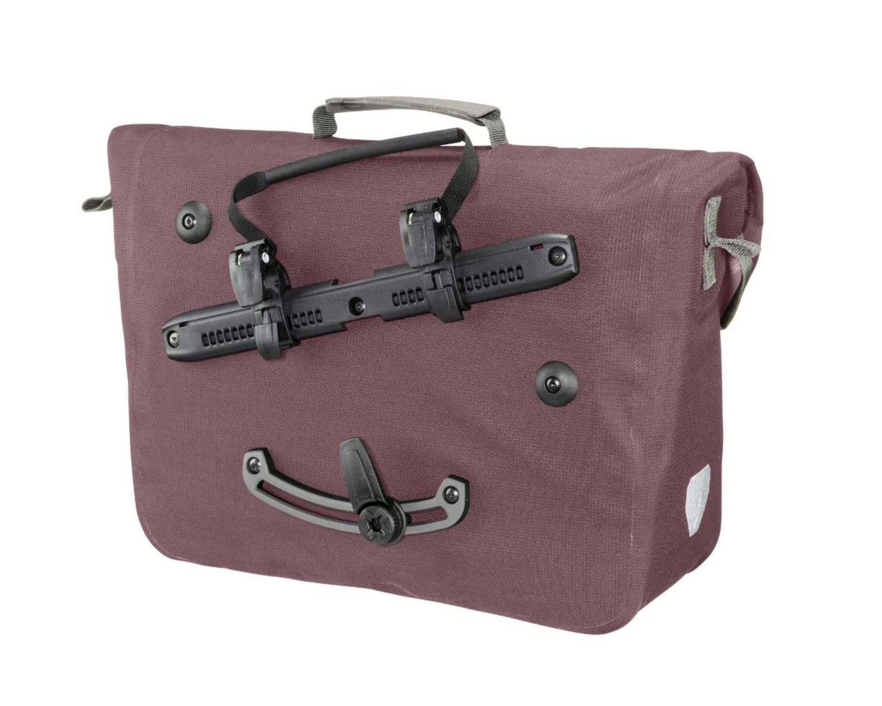 Ortlieb Commuter-Bag Two QL3.1 Urban 20L Wasserdichte Fahrradtasche PVC Frei | Ash Rose – Bild 2