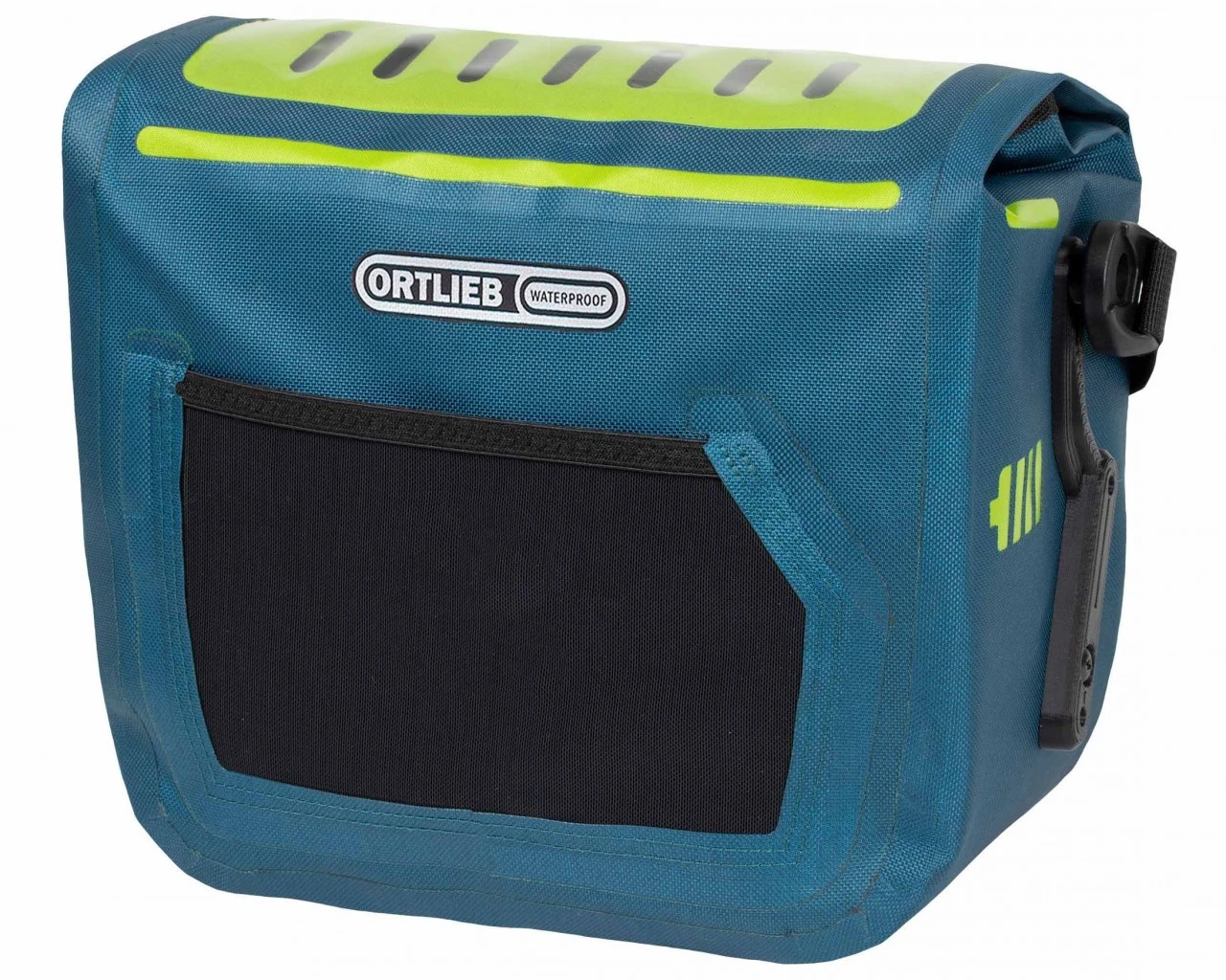 Ortlieb E-Glow 7 Liter Wasserdichte Fahrrad-Lenkertasche Für E-Bikes Ohne Lenkerhalter PVC-frei | Pe