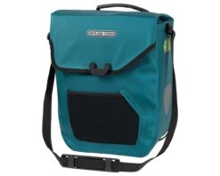 Ortlieb E-Mate QL2.1 Wasserdichte Fahrradtasche (Einzeltasche) PVC-frei | Petrol