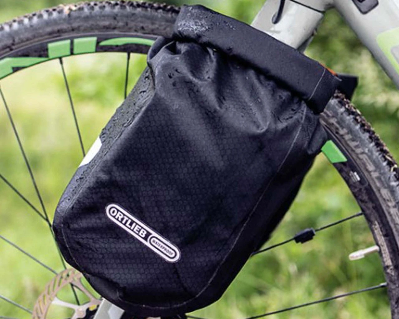 Ortlieb Fork-Pack 5.8 Liter Wasserdichte Gabeltasche Mit Rollverschluss (Einzeltasche) | Black Matt – Bild 4