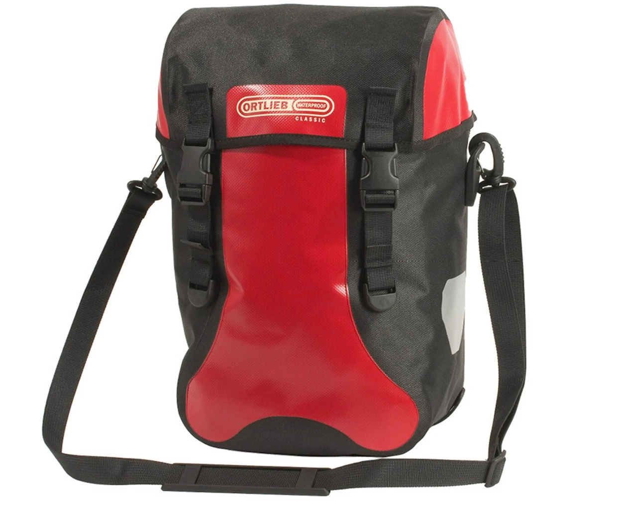 Ortlieb Sport-Packer Classic QL2.1 Wasserdichte Fahrrad-Touren Taschen (Paar) | Rot-schwarz – Bild 2