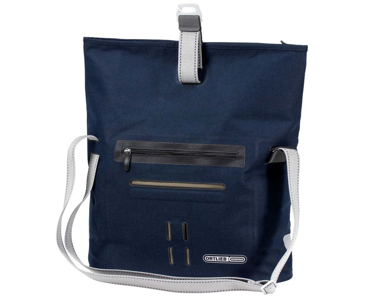 Ortlieb Twin-City Urban QL2.1 Wasserdichte Fahrradtasche/Umhängetasche (Einzeltasche) PVC-frei | Ink – Bild 3