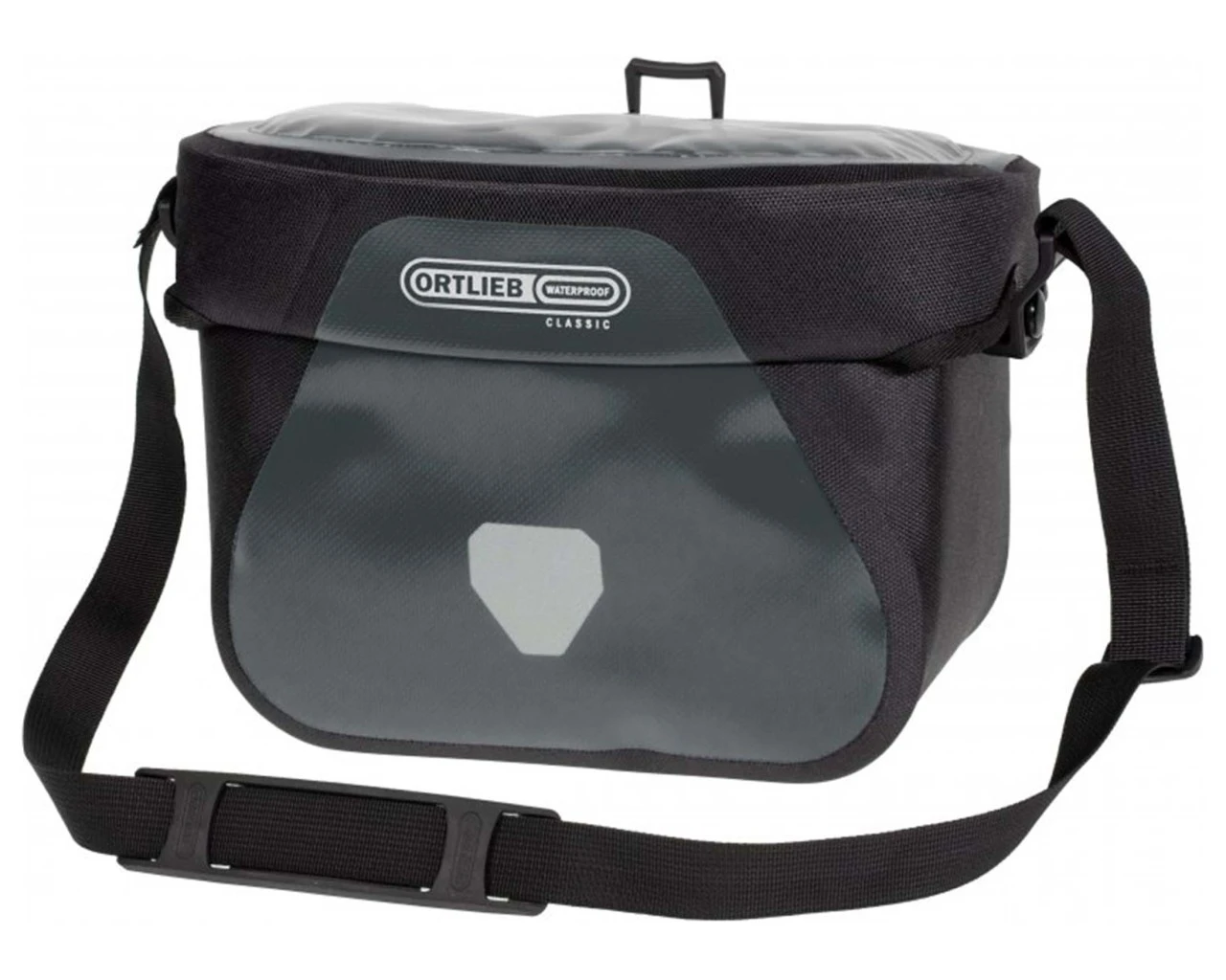 Ortlieb Ultimate Six Classic - 6.5 Liter Wasserdichte Lenkertasche Ohne Halterung | Asphalt-black