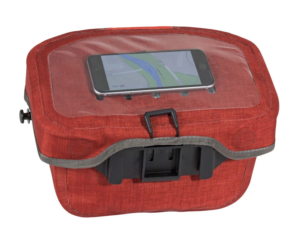 Ortlieb Ultimate Six Plus 5 Liter Wasserdichte Fahrrad-Lenkertasche Ohne Lenkerhalter PVC-frei | Red – Bild 2