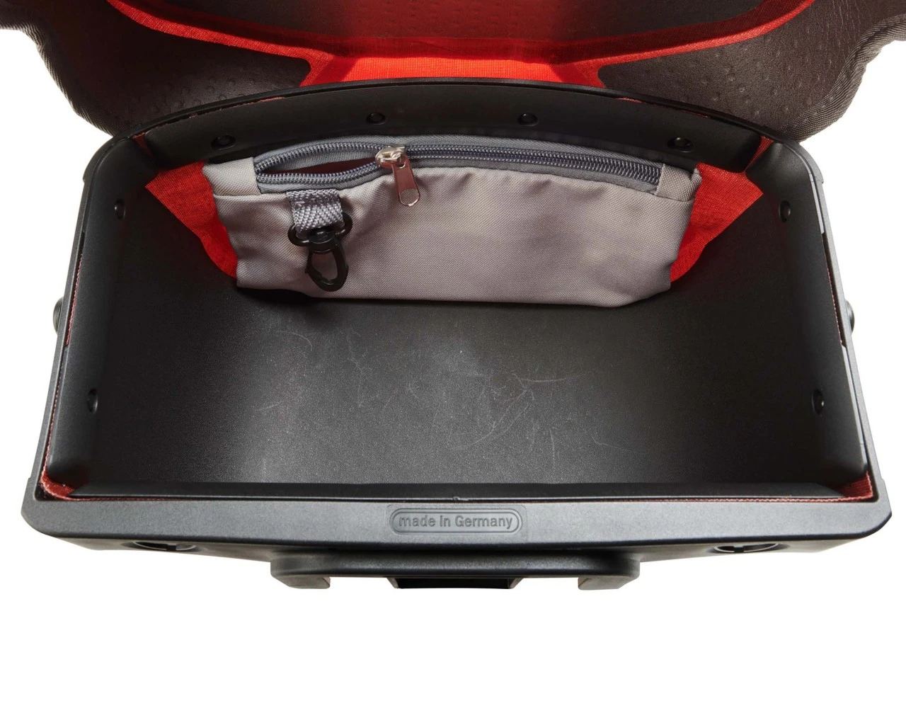 Ortlieb Ultimate Six Plus 5 Liter Wasserdichte Fahrrad-Lenkertasche Ohne Lenkerhalter PVC-frei | Red – Bild 4