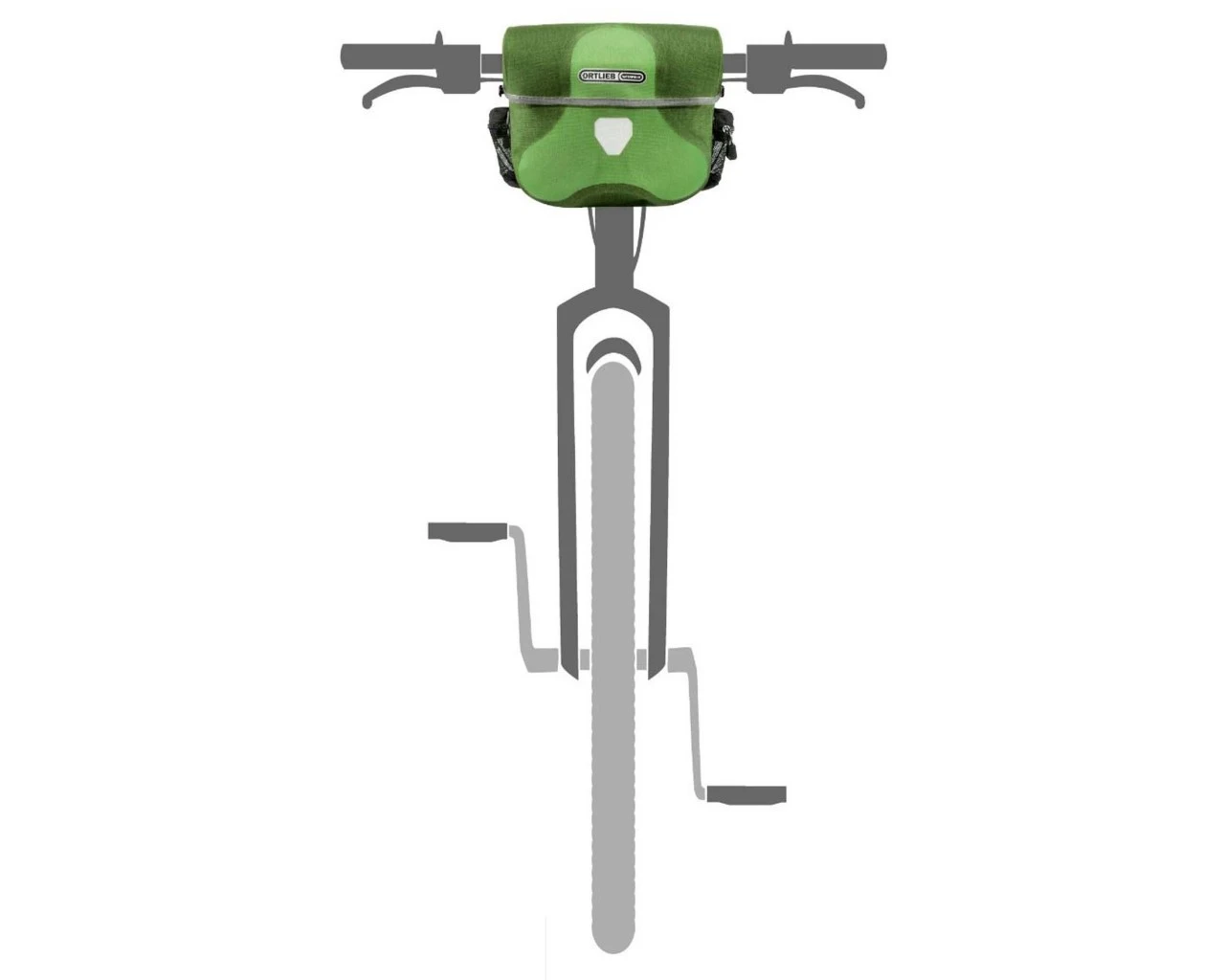 Ortlieb Ultimate Six Plus 7 Liter Wasserdichte Fahrrad-Lenkertasche PVC-frei | Kiwi-moss Green – Bild 5