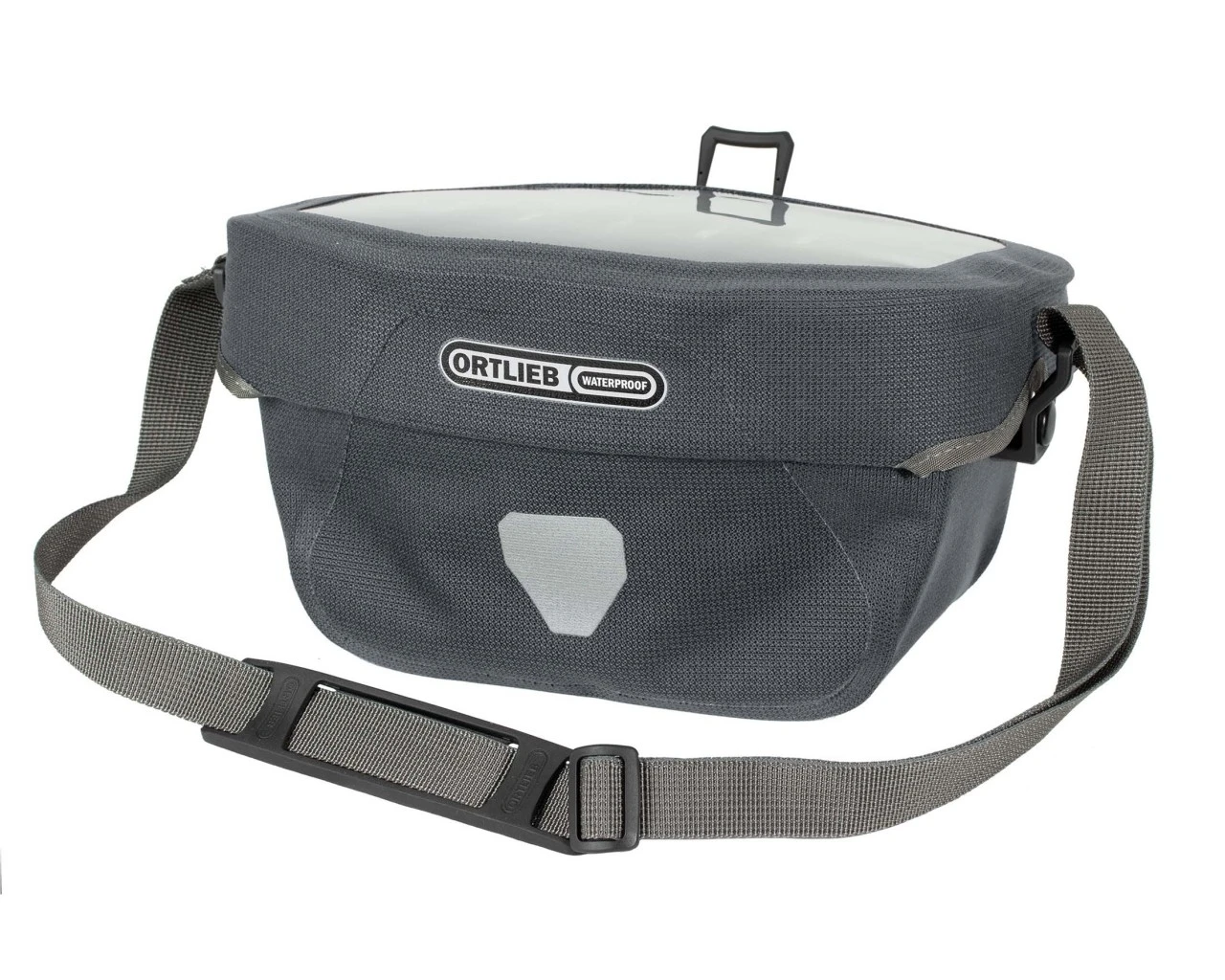 Ortlieb Ultimate Six Urban 5 Liter Wasserdichte Fahrrad-Lenkertasche PVC-frei | Pepper