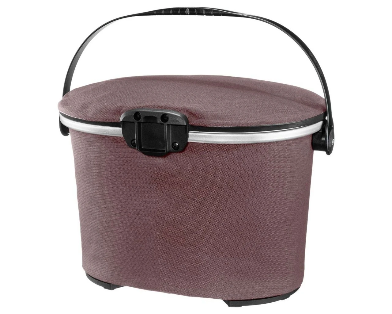 Ortlieb Up-Town Urban Wasserdichter Fahrradkorb Ohne Lenkerhalter PVC-frei | Ash Rose – Bild 2