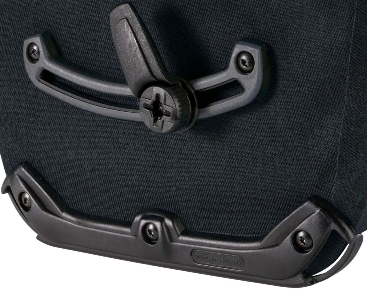 Ortlieb Velo-Shopper QL2.1 - 18 Liter Wasserdichte Fahrradtasche (Einzeltasche) PVC-frei | Ebony – Bild 4