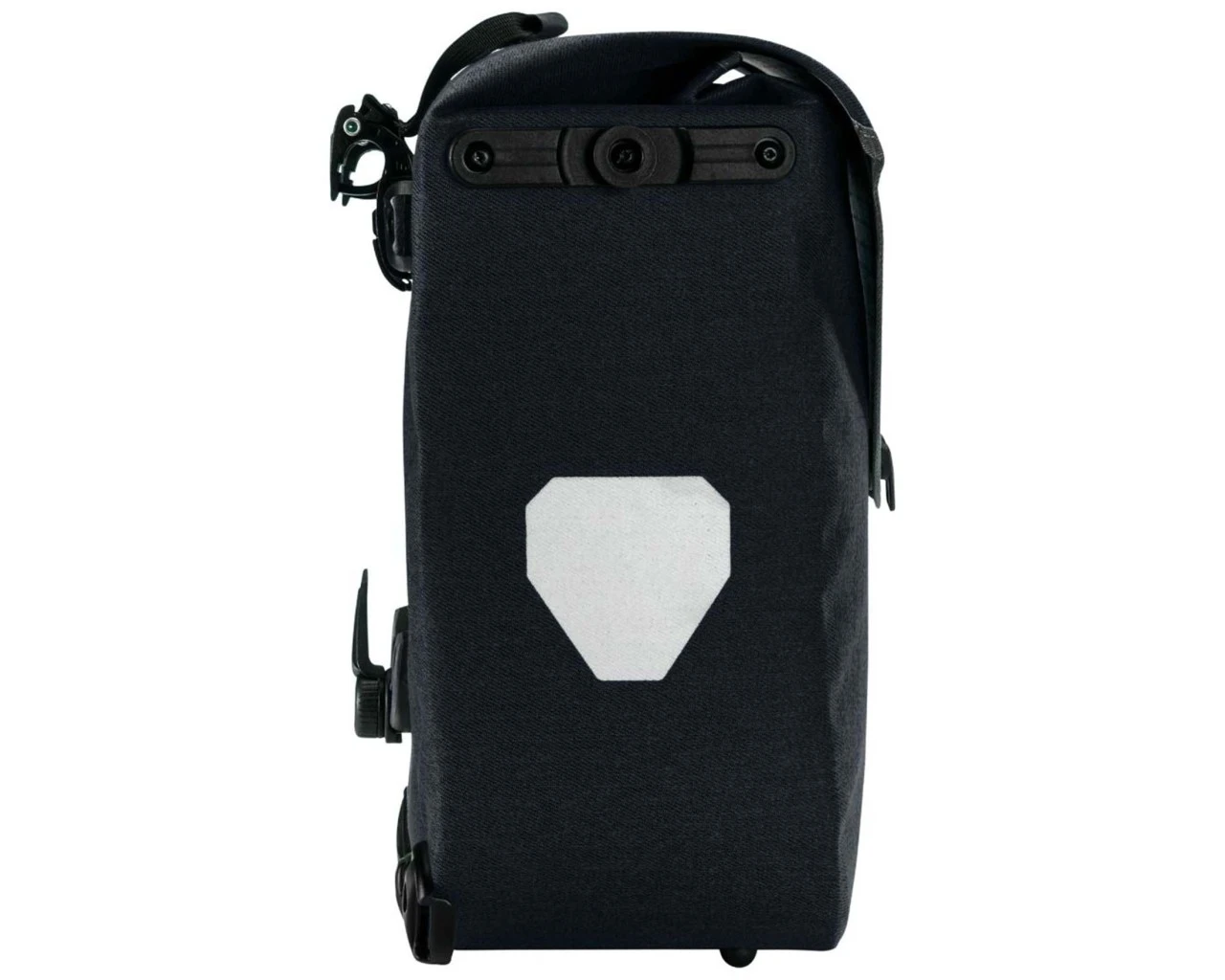 Ortlieb Velo-Shopper QL2.1 - 18 Liter Wasserdichte Fahrradtasche (Einzeltasche) PVC-frei | Ebony – Bild 5