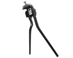 Pletscher Zweibeinständer Alu Esge, L-lang 320mm | Schwarz