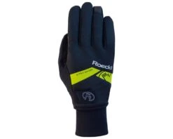 ROECKL Villach Handschuhe Langfinger | Black-yellow