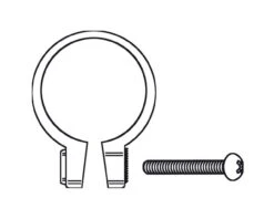 Schutzblechbefestigungsschelle Cateye Schelle SP-9