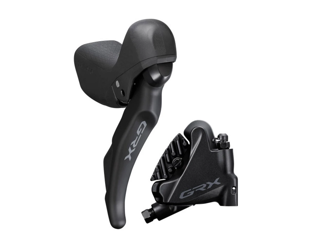 Shimano Schalt-/Bremshebel GRX ST-RX600 Mit Scheibenbremse Links | Schwarz-grau