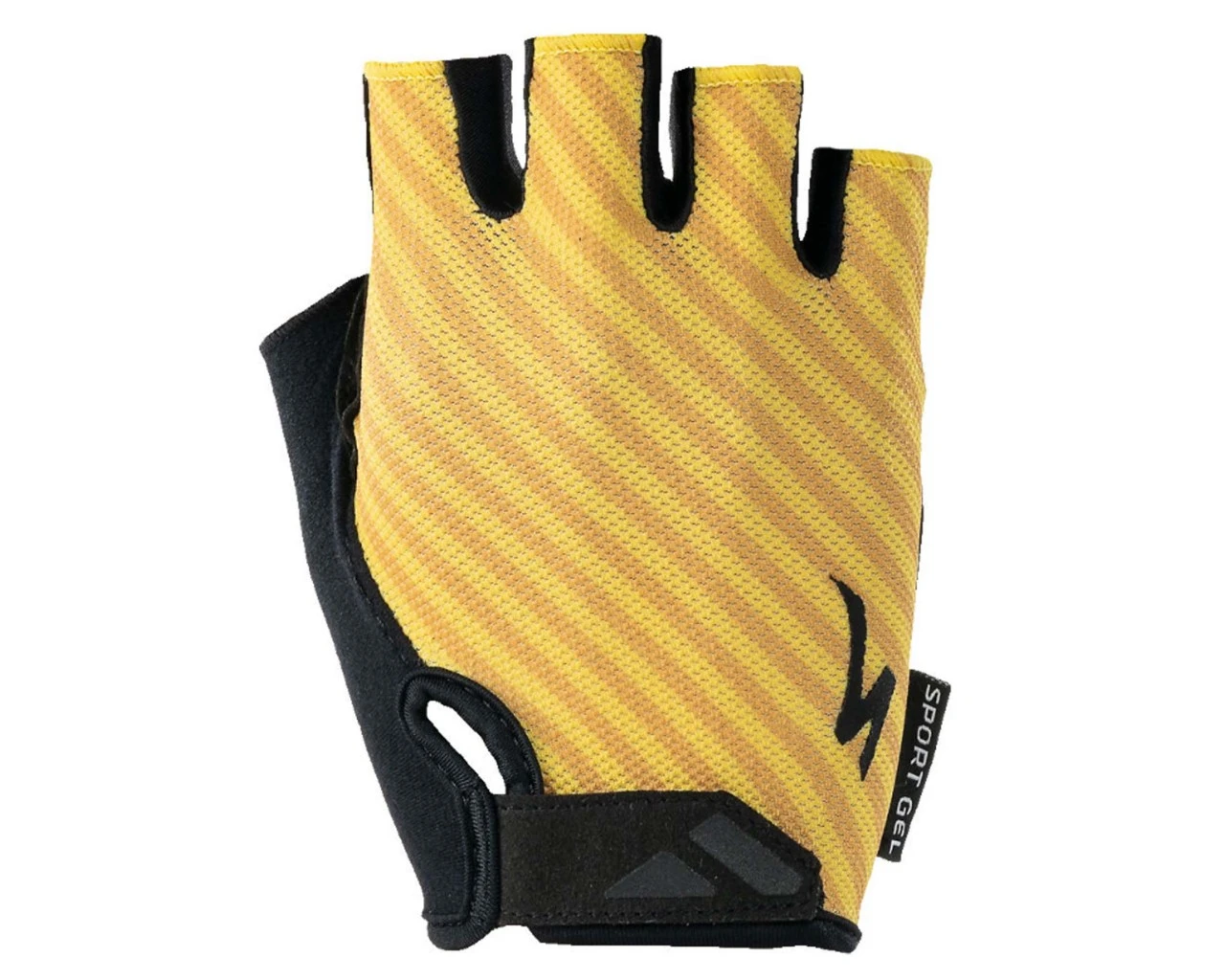 Specialized BG Sport Gel Damen Handschuhe Kurzfinger | Brassy Yellow Stripe