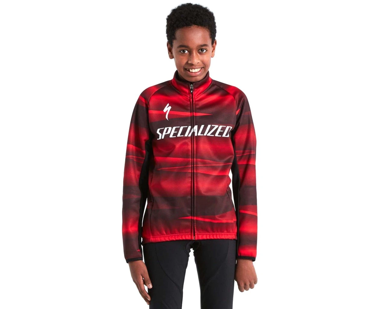 Specialized Factory Racing Youth RBX Comp Softschell Jacke | Black-red