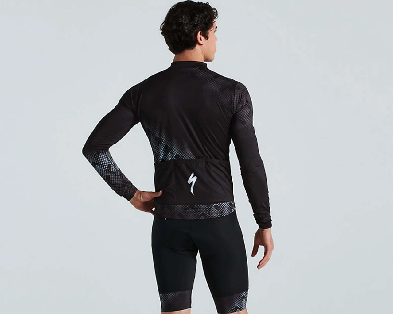 Specialized RBX Comp Logo Trikot Langarm | Black – Bild 2