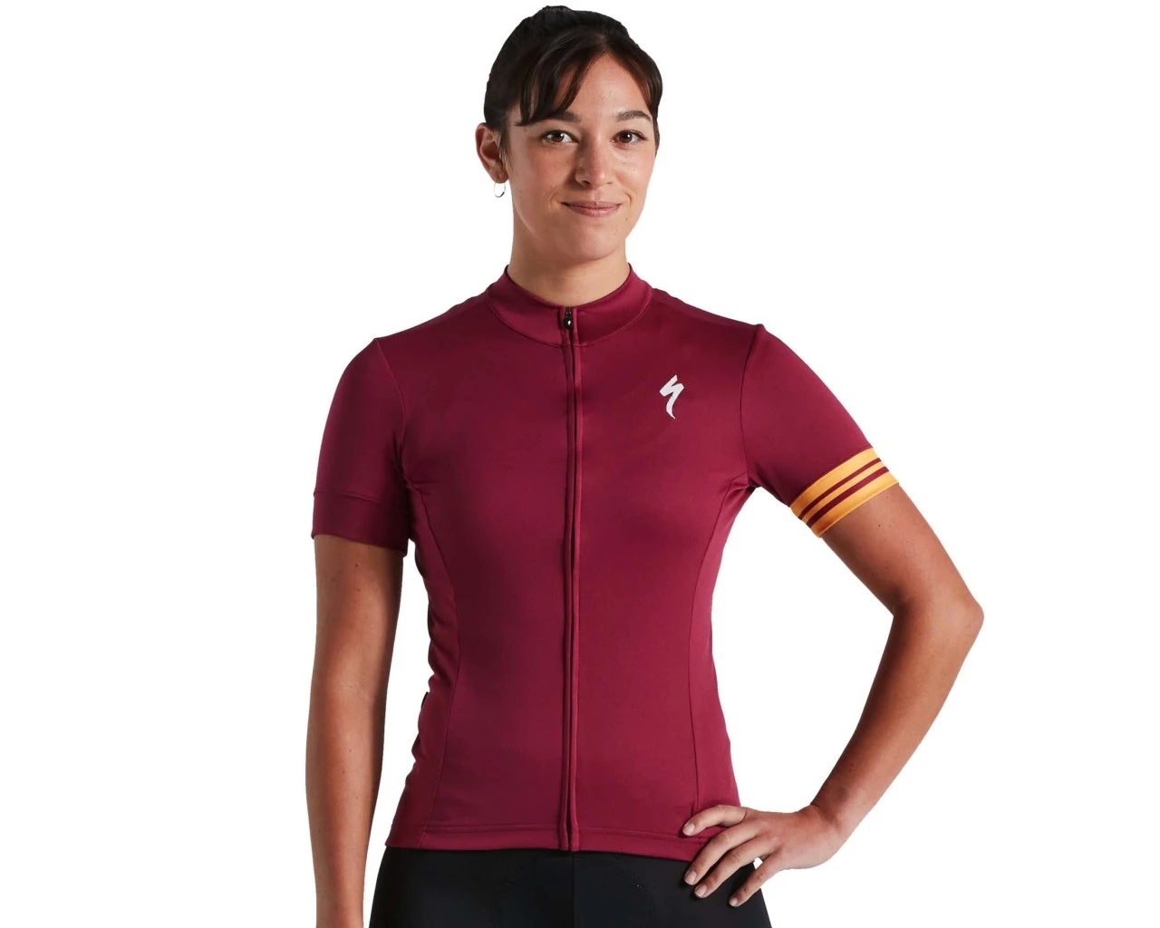 Specialized RBX Sport Logo Damen Trikot Kurzarm | Ruby Wine