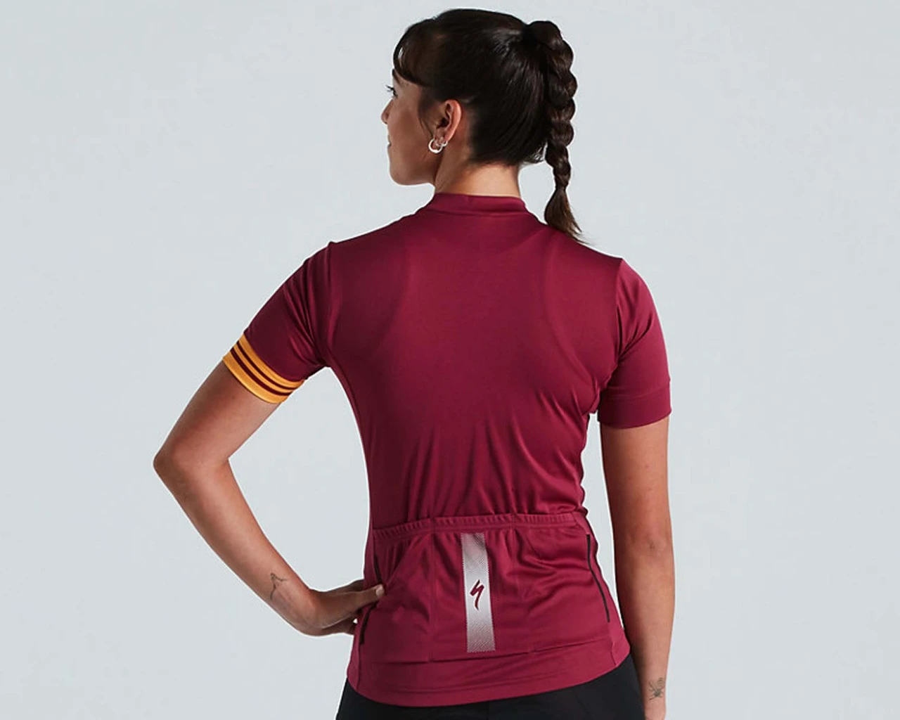 Specialized RBX Sport Logo Damen Trikot Kurzarm | Ruby Wine – Bild 2