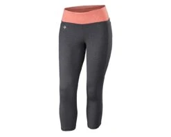 Specialized Shasta 3/4 Tights Women| Carbon Grey-coral Heather