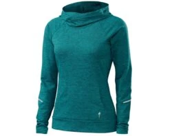 Specialized Shasta Damen Hoodie | Black Teal Heather