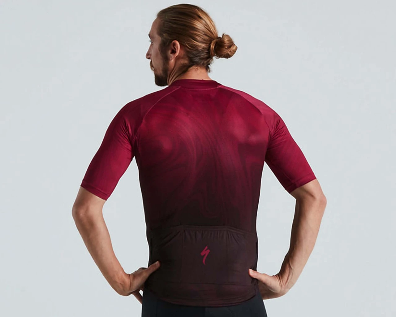 Specialized SL Trikot Kurzarm | Ruby Wine Reflective – Bild 2