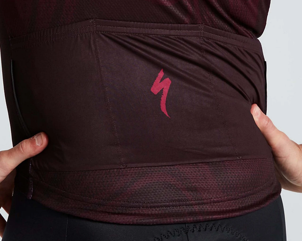 Specialized SL Trikot Kurzarm | Ruby Wine Reflective – Bild 4