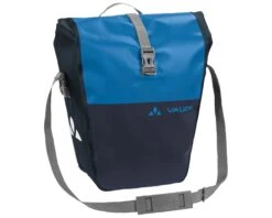 Vaude Aqua Back Color - 24 Liter Wasserdichte Gepäckträgertasche PVC-frei (Paar) | Navy