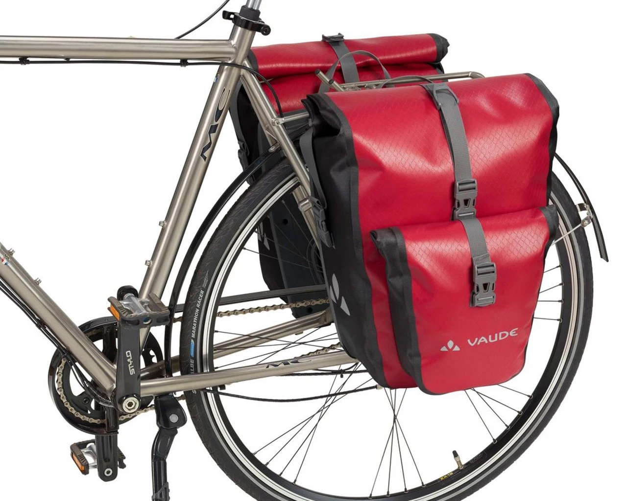 Vaude Aqua Back Plus Single - 25.5 Liter Wasserdichte Gepäckträgertasche PVC-frei (Einzeltasche) | R – Bild 3