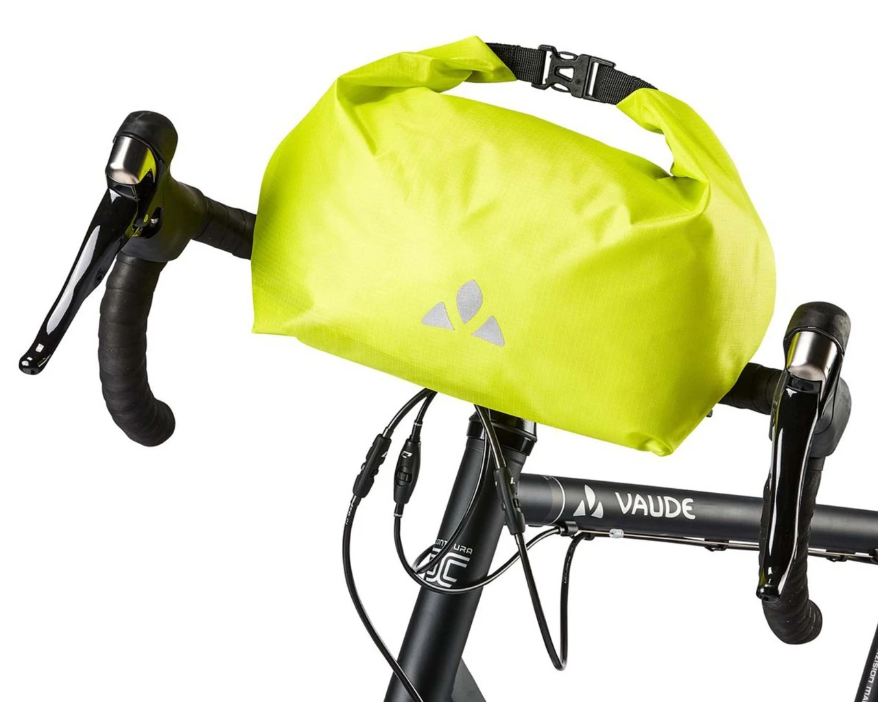 Vaude Aqua Box Light - 4 Liter Wasserdichte Lenkertasche | Bright Green – Bild 3