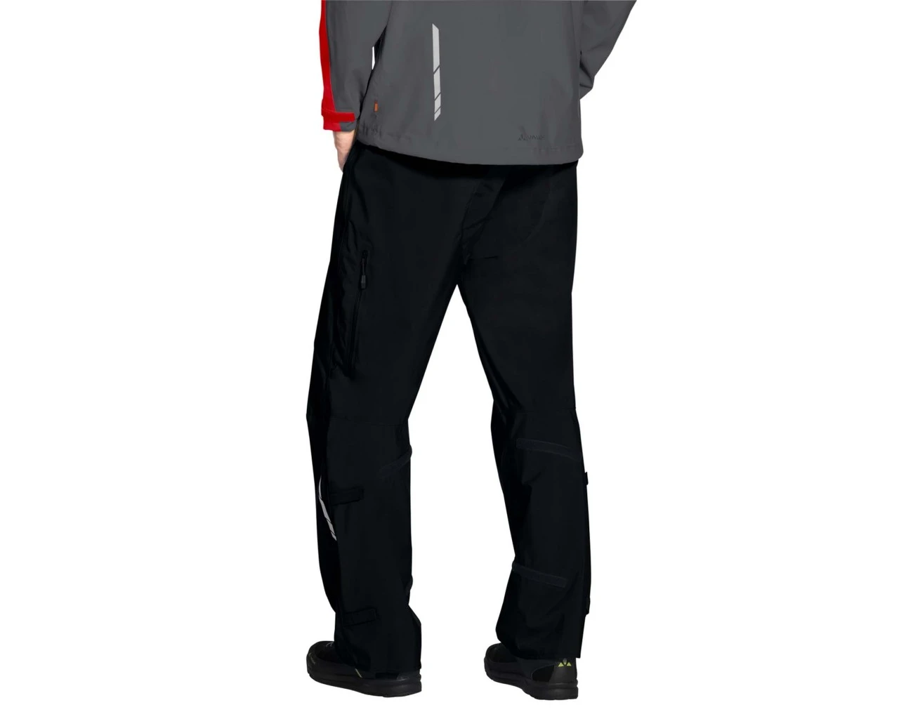 Vaude Herren Moab Regenhose | Black 6 Vaude Herren Moab Regenhose | Black – Bild 4