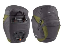 Vaude OnTour 23 Liter Fahrradtaschen (Paar) | Iron-bamboo